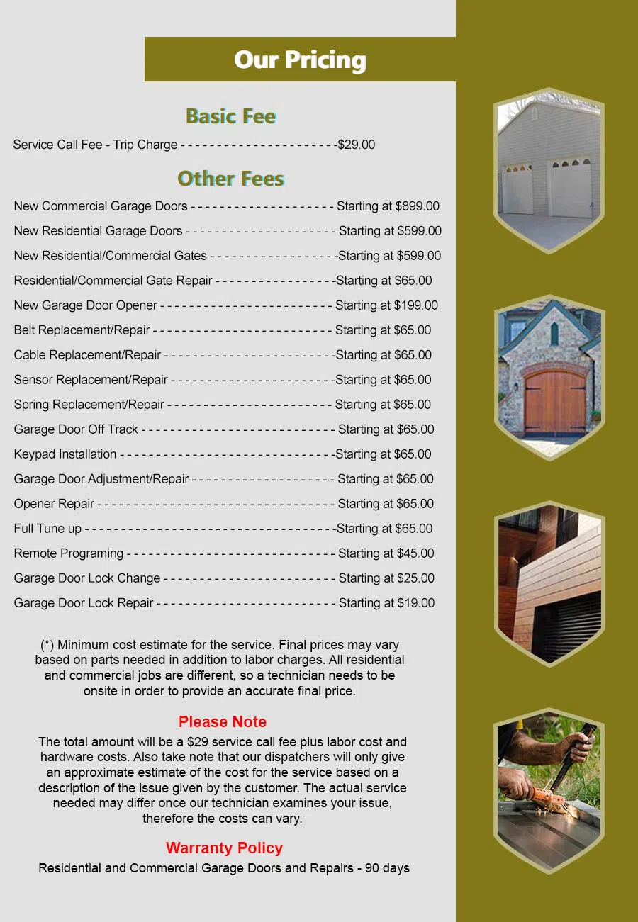 HighTech Garage Doors Lithia Springs, GA 678-723-1465